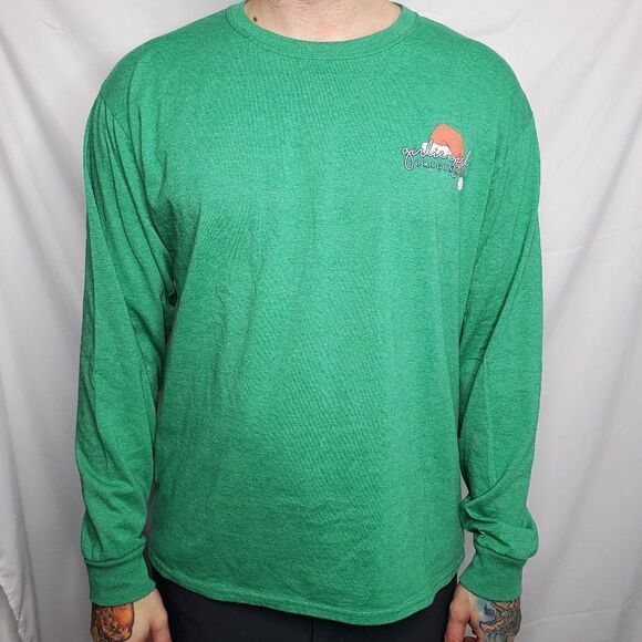 GIRLIE GIRL green t-shirt preppy Christmas dogs long sleeve L‎ - Picture 8 of 11